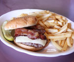 Burger and Fries